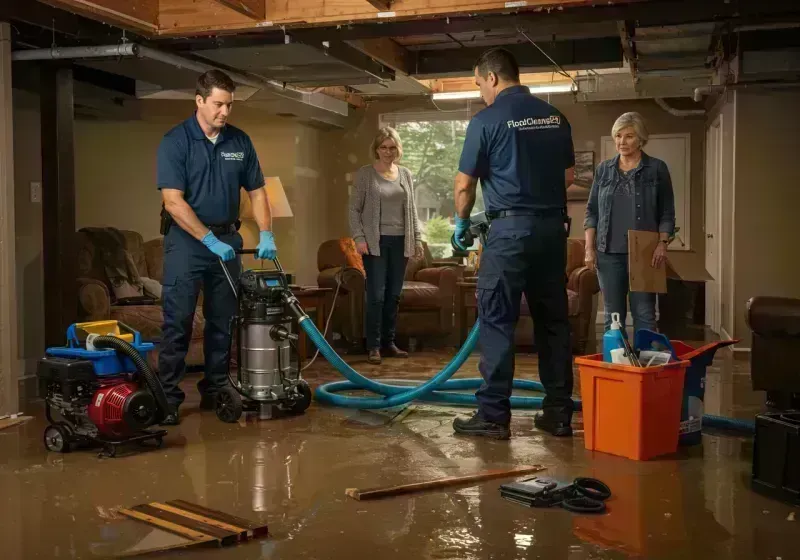 Basement Water Extraction and Removal Techniques process in Swedesboro, NJ